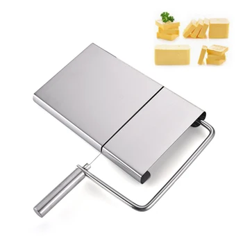 

New Stainless Steel Cheese Slicer Multi-purpose Cheese Cutting Table Kitchen Cooking Tools cheedse cutter Useful Accessories