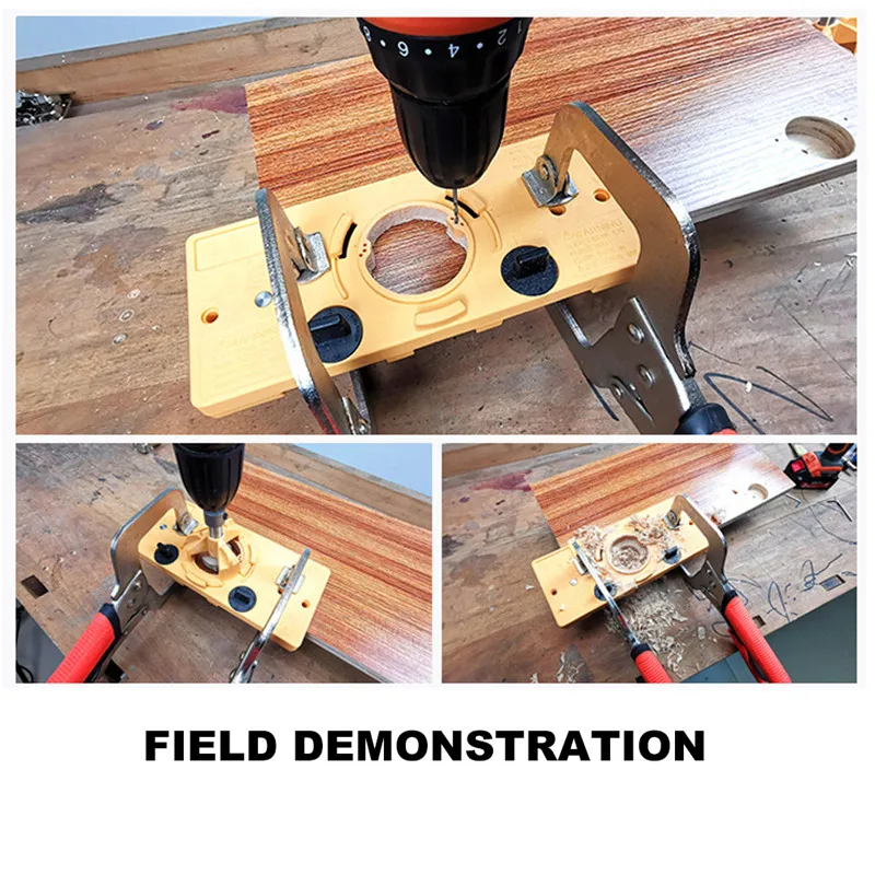 35 мм фреза для деревообработки отверстие пилы джиг руководство по сверлению локатор отверстие открывалка сверла древесины резак столярная Деревообработка DIY Инструменты