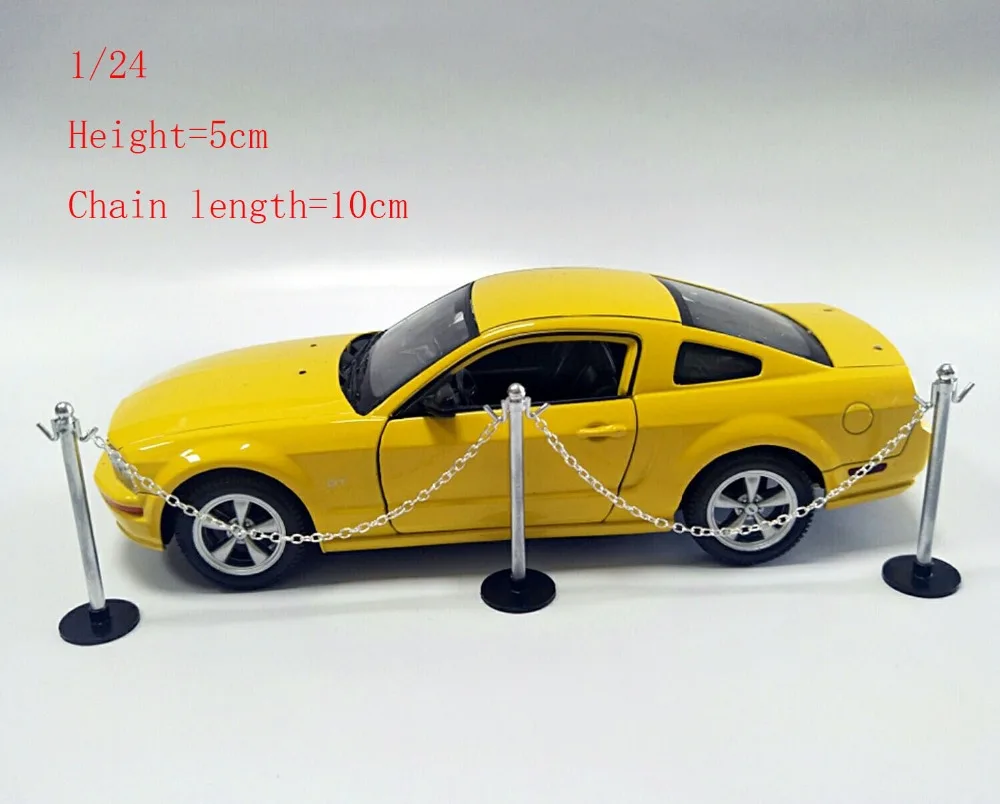 1:18 1:24 1:43 Scene Props Maintenance Garage Show Car Model Props Fence Model Railing 5