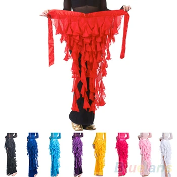 

New Hot Belly Dance Waistband Hip Scarf Dancewear Belt Wave Tassel Costume Waist Chain 22C5