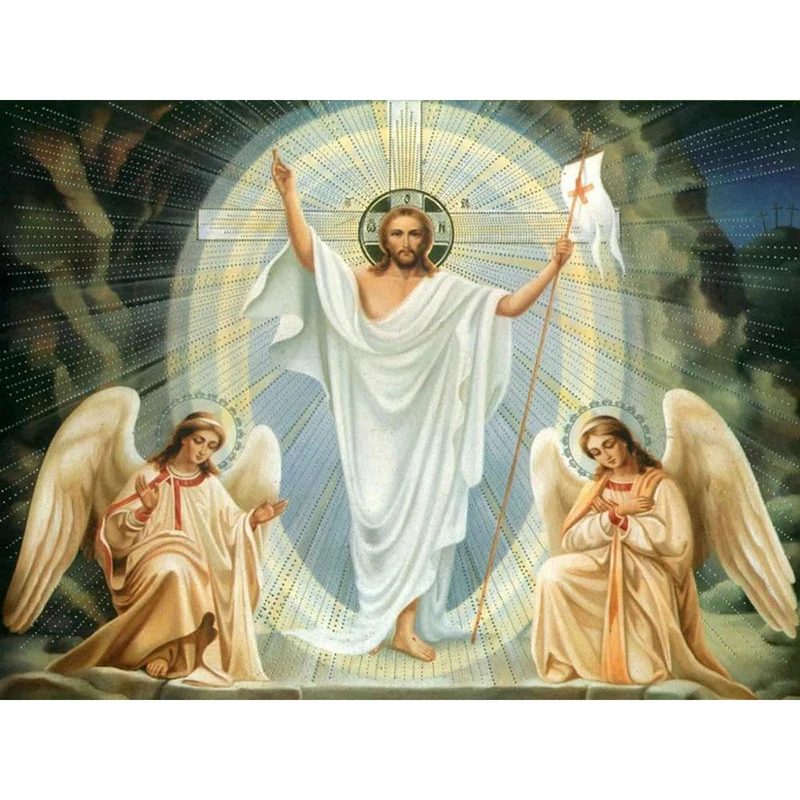 

Diamond Embroidery Religion Picture Rhinestone Full Square Diamond Painting Religion Orthodox Christianity Wall Decoration