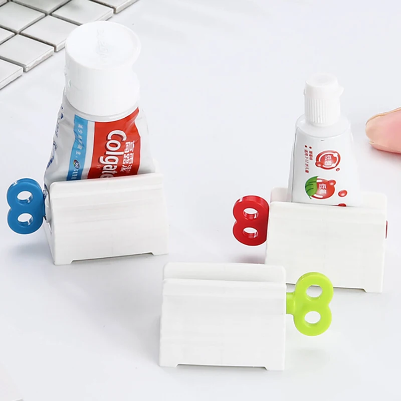 

Convenient Toothpaste Rolling Tube Toothpaste Squeezer Stand Holder Bathroom Accessories Household Products Home Tools