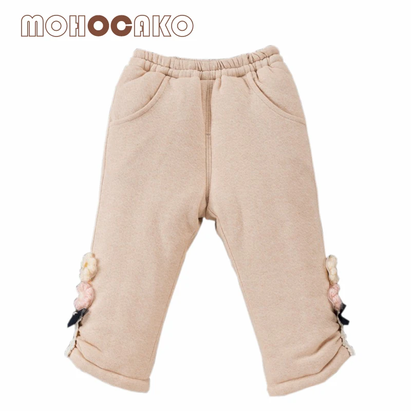 MOHOCAKO Naturally Colored Cotton Winter Autumn Baby Pant Girl Trousers