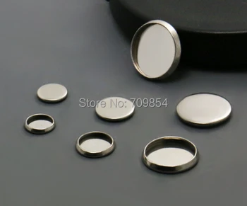 

new items 1000pcs/lot 8-16mm stainless steel cabochon tray /you can choose size