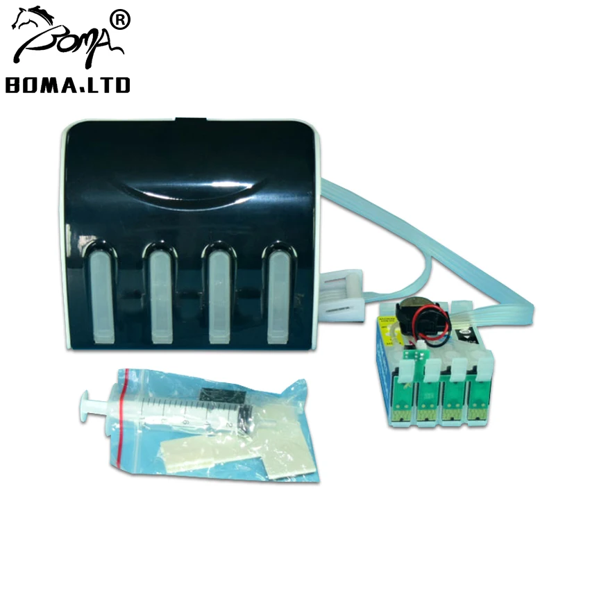 Sistema de Abastecimento Contínuo de Tinta para Impressora Boma.ltd 252xl Ciss Epson Wf7720 Wf7715 Wf7710 Wf7210 Wf7620 Wf7110 Wf7610 T2521 - T2524 T252 - Imagem 6