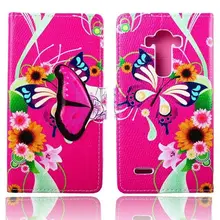 New Arrival Funny Cute Fashion Wallet Flip Style PU Leather Case For LG G4 H810 VS999 F500 Phone Bag Cover Card Holder
