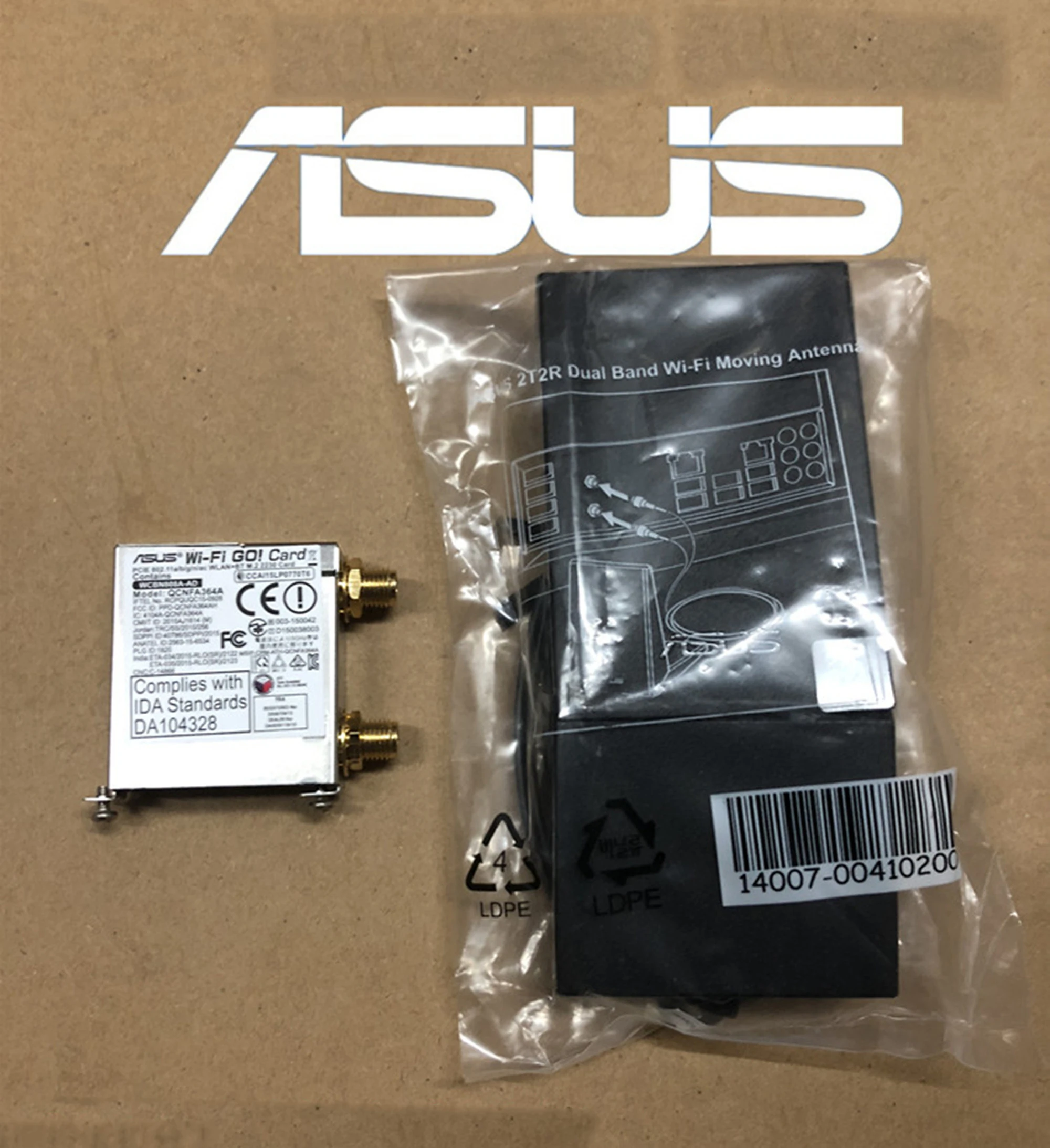 Original ASUS motherboard 2T2R combo wireless network card WIFI GO
