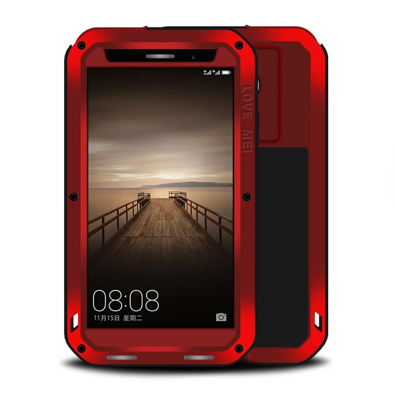 Huawei Mate 10 Pro Case Shockproof Metal Aluminum Armor Waterproof Heavy Duty Cover Full Protective Mate10 PRO | Мобильные телефоны