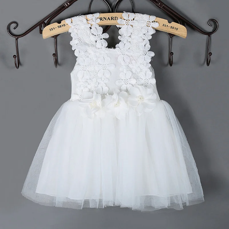 

Summer Lace Dress Girls tutu Vestidos Floral Fashion Kids Dress Vest Princess Girl Robe Fille Casual Baby Dresses Girls Clothing