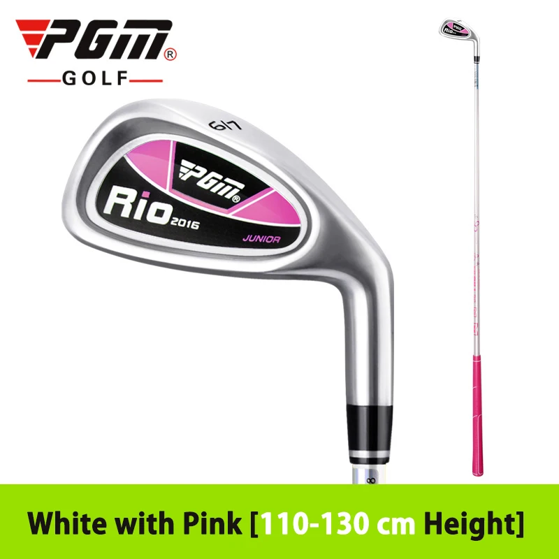 Carbon Rod Children's Golf Iron Boys Driver Girls Beginner Exercise 7 Iron Inferior Steel Ultralight Right-hand Graphite Club