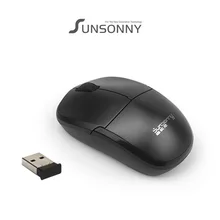 Newest Sunsonny SR 7200 Telecell Wireless USB 2 4Ghz Mouse Desktop font b Gaming b font