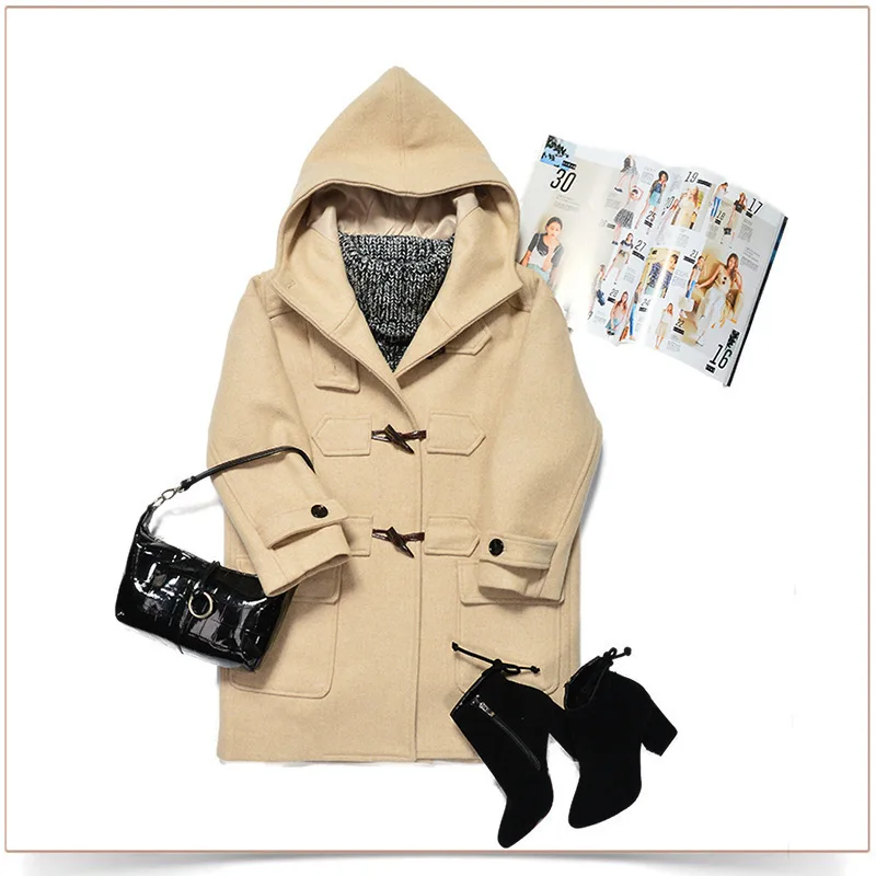 Par Invierno Donna Mujer Abrigo Laine Capuche Cappotto À Casaca Manteau Tapado Model Campera A De 2018 Hiver Cape Femme Femmes Chaqueta t7c4qpw