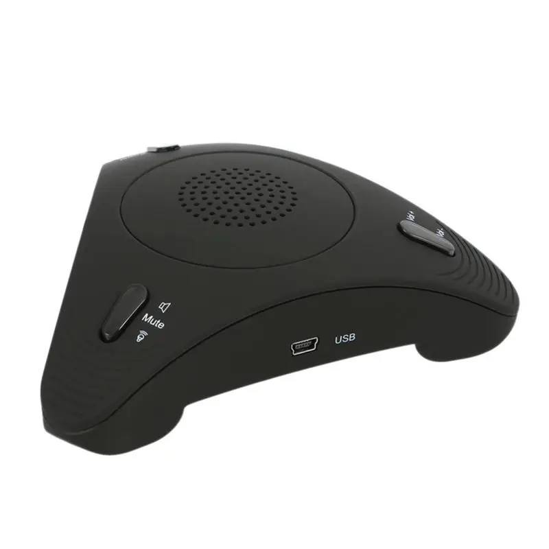 Usb Desktop Computer Conference Omnidirectional Condenser Microphone Mic Speaker Speakerphone For Business Video Meeting | Электроника