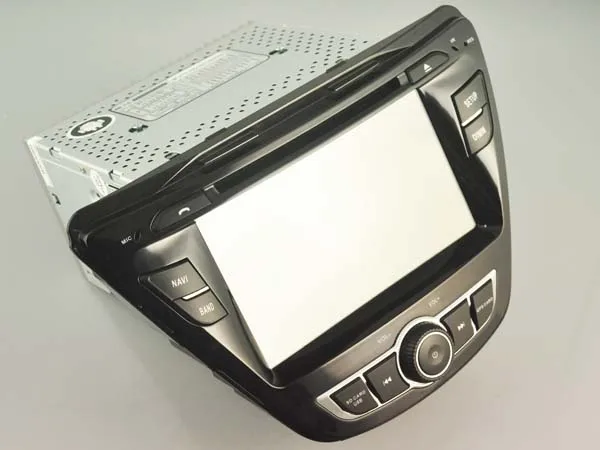 Cheap Android 8.0 octa core 4GB RAM car dvd player for HYUNDAI ELANTRA 2014 ips touch screen head units tape recorder radio with gps 1