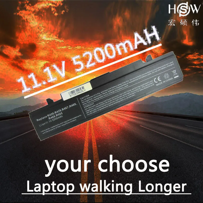 

HSW replacement battery for Samsung AA-PB9NC5B AA-PB9NC6B AA-PB9NC6W SF410-A02 RC410 RC510 RC710 RF411 RF711 R478