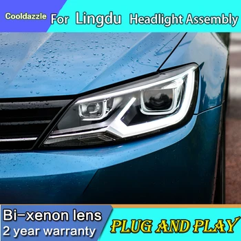 

For Volswagen For Lamando LED Headlight Assembly Head Lamp 2015-2018 Year