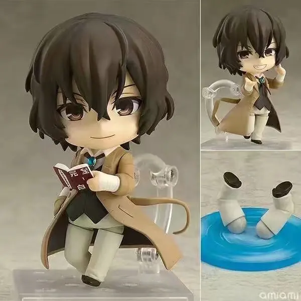 10cm Nendoroid 657 Bungo Stray Dogs Stray Dogs Dazai osamu action figure collectible model font b