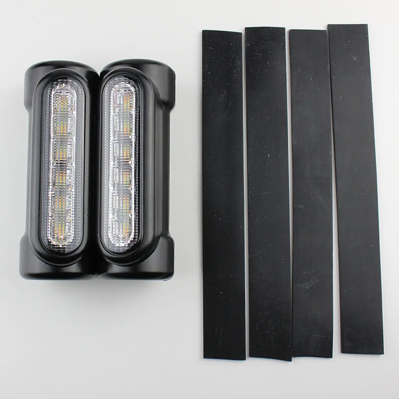 FADUIES Motorcycle Highway Crash Bar Light Switchback Driving Light 12 LED For Harley Touring Models (21)