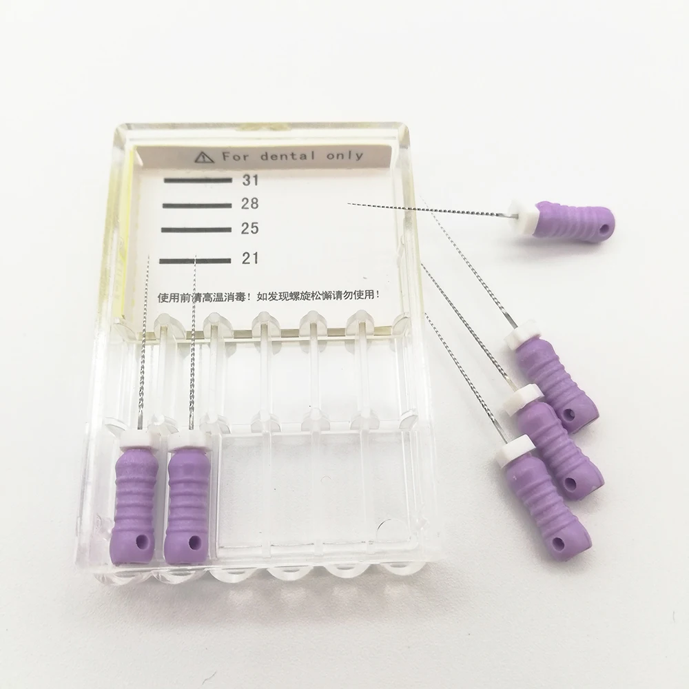 6 шт./упак.#10-21 мм стоматологические K файлы корневой канал стоматология Эндодонтические Инструменты Стоматологические Инструменты ручное использование из нержавеющей стали