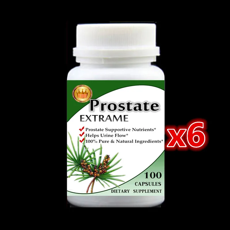 

6 bottle 600pcs 100% Origin Saw Palmetto Berry Extract;Promote Healthy Prostate Function;Helps Urine Flow;Free Shipping