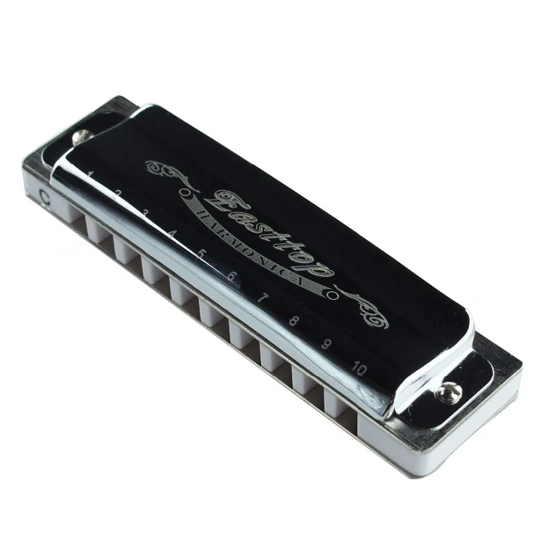 TOP Quality 10 Holes Blues Harmonica Melodica Mouth Organ Harp Musical