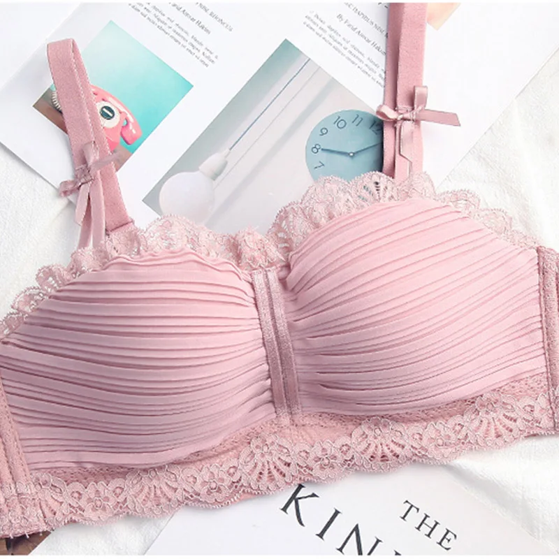 2018 New Elegant Bra Set Wire Free Lace Stitching Net Yarn Sexy Lingerie Suit Push Up Bra Panties Set Half Cup Underwear Women 2018 New Elegant Bra Set Wire Free Lace Stitching Net Yarn Sexy Lingerie Suit Push Up Bra Panties Set Half Cup Underwear Women