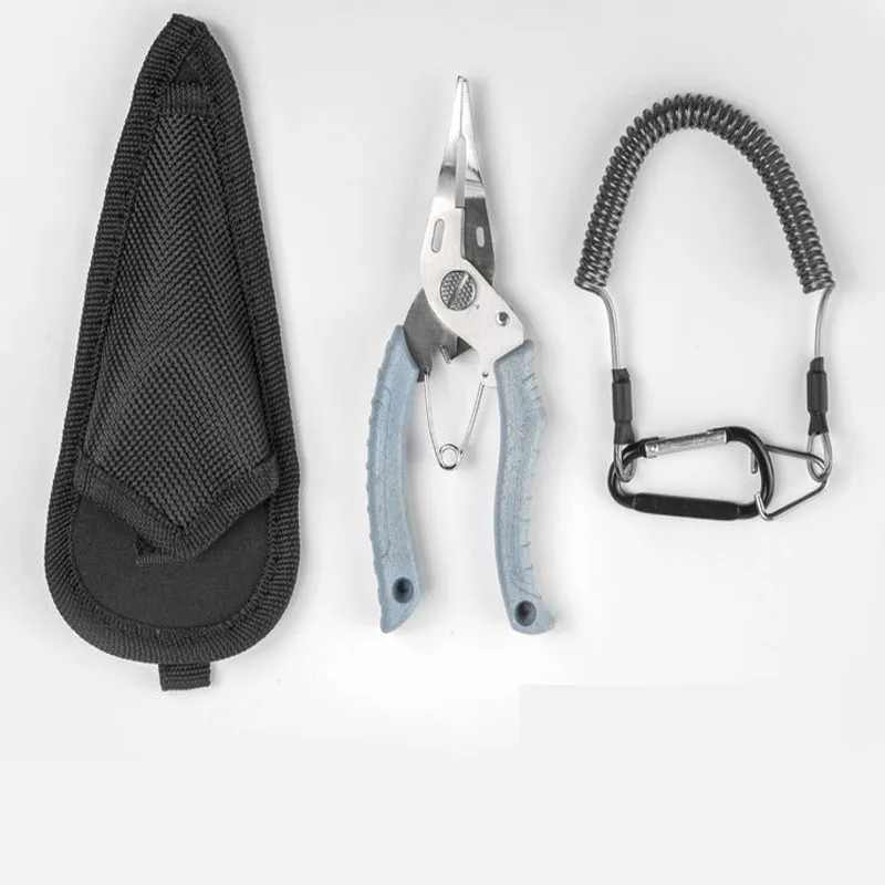 

Multifunctional Stainless Steel Portable Fishing Pliers Gripper Grabber Catcher Controller Fishing Tools