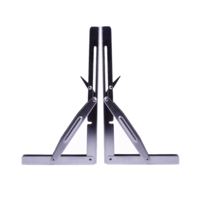 

STAINLESS STEEL FOLDING SHELF BENCH TABLE BRACKET 250KG LOAD HEAVY DUTY