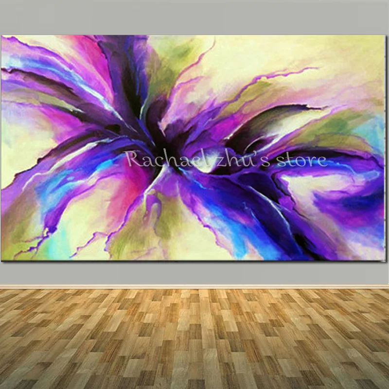 Large Size Handpainted Modern Abstract Art Oil Painting On Canvas