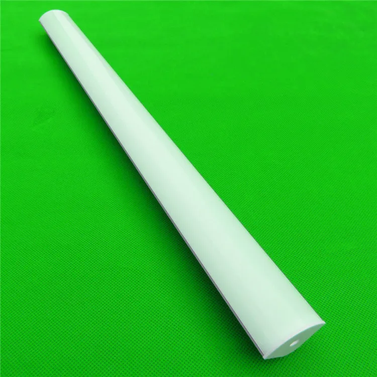 Perfil para Duas Canal para 20mm 10 30 Pçs e lote 2 M e pc Alumínio Carreiras Tira Conduzida W30 H30mm Semi Round Corner Led Pcb 5 * H30mm semi round corner led canal para 20mm pcb