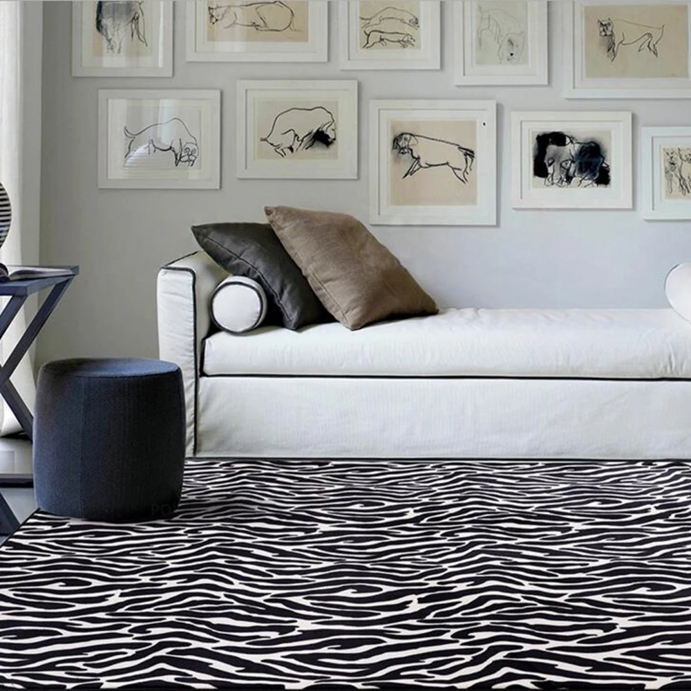 Compare Prices On Contemporary Kitchen Rugs Online Shoppingbuy - Yazi Zebra Plush Area Rug Mat Large Carpet Black White Contemporary Homedecor Xcm( compare prices on contemporary kitchen rugs online shoppingbuy - yazi zebra plush area rug mat large carpet black white contemporary homedecor xcm(
