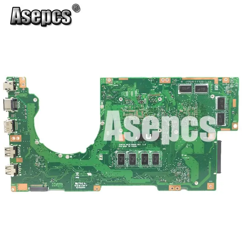 Asepcs K501UW материнская плата для ноутбука для ASUS K501UW K501UX K501UB K501U K501 тест DDR3-8G-RAM I7-6500U GTX940M