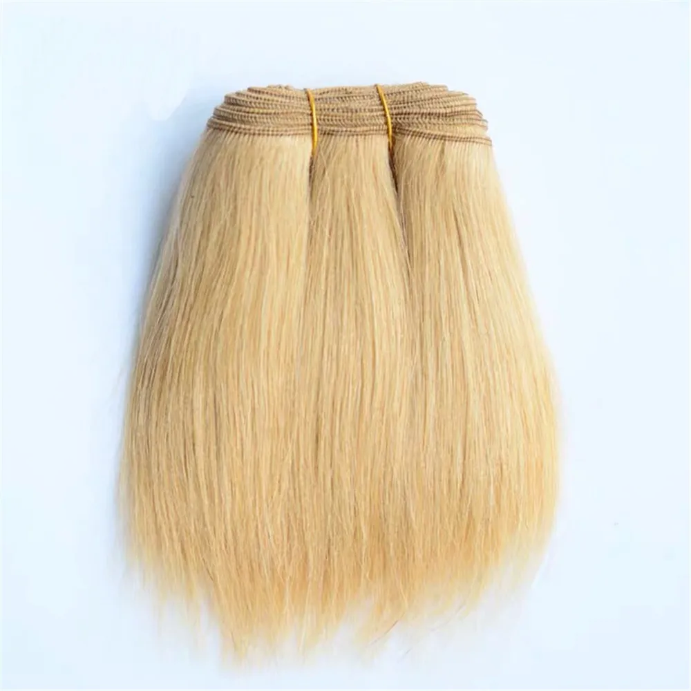 Toy Wigs Doll Wigs Doll Accessories Wool Hair Extensions 18cm Straight Wool Hair Pieces For All Dolls DIY