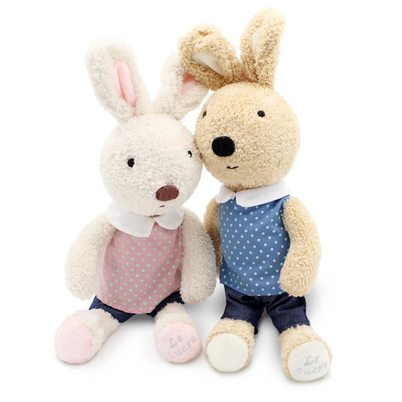 Kawaii conejo de peluche de juguete Original le sucre muñeca y juguetes de peluche brinquedos pasatiempos para niños niñas rellenos