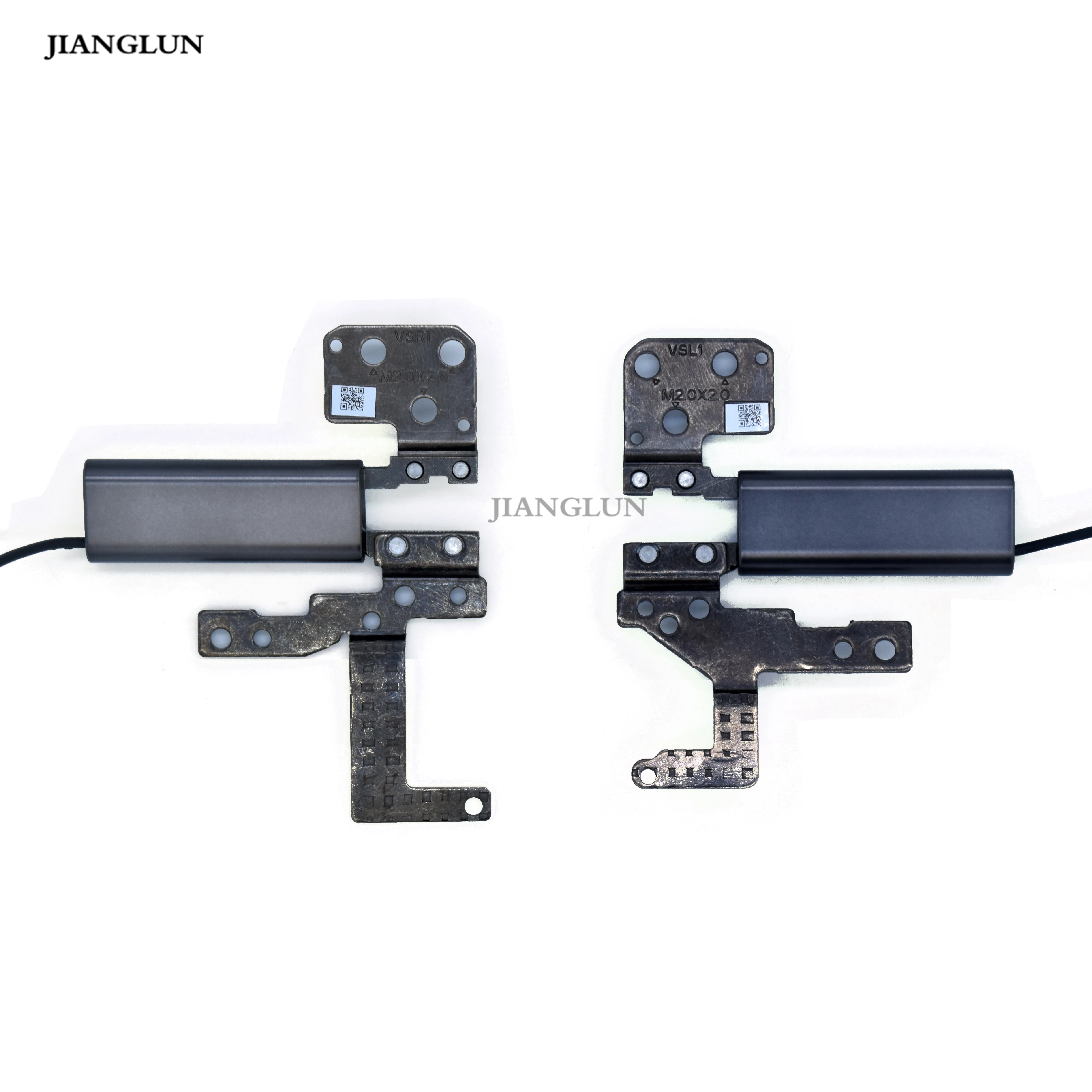 

JIANGLUN LCD Screen Hinge Set For Lenovo Yoga 730-13IKB Silver color