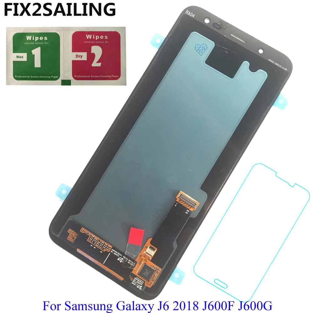 

5.6'' LCD J6 For Samsung Galaxy J6 2018 J600F J600G Super AMOLED LCD Display With Touch Screen Assembly Replacement Parts