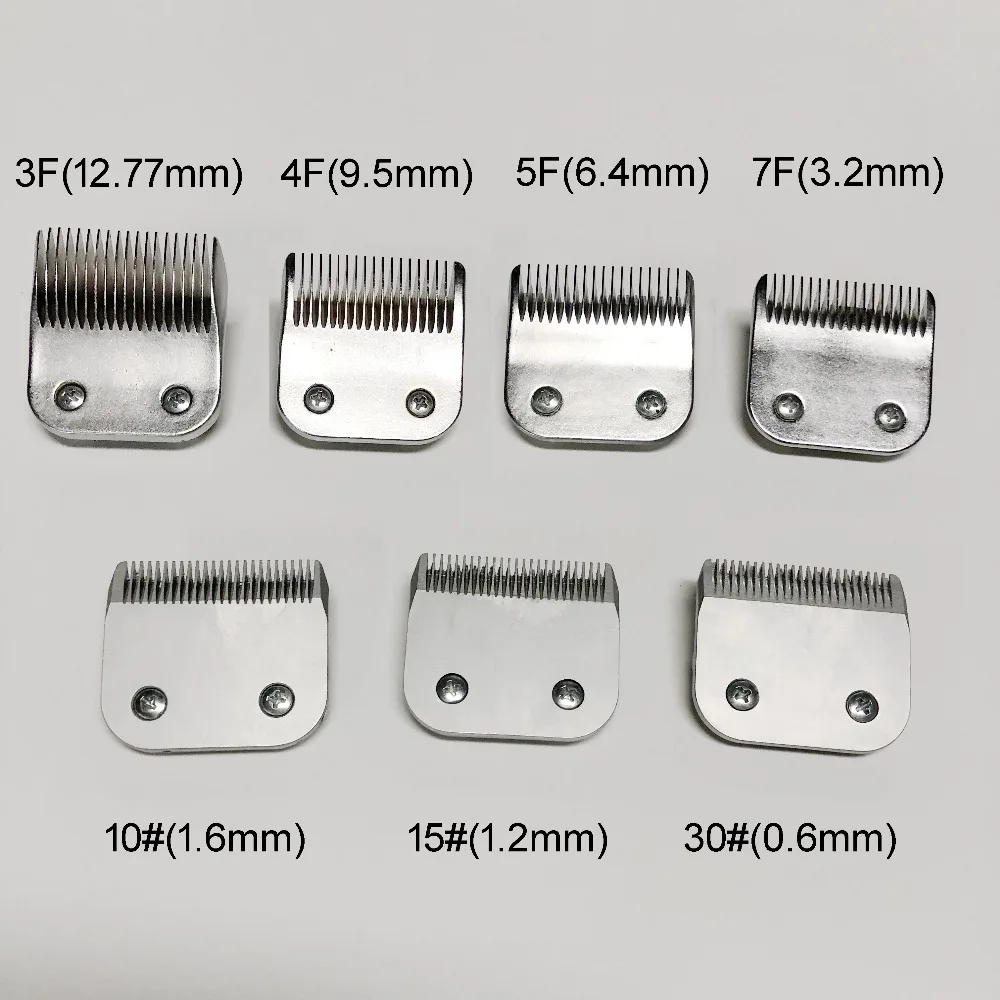 

pet clipper A5 Spare blade15 3F 4F 5F 7F 10# 15# 30# fit most Andis and Oster clippers Pet Grooming Replacement