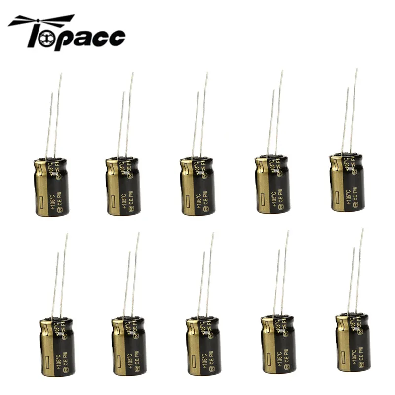

3PCS/5PCS/10PCS 35V 680UF FM Internal Resistance High Frequency Capacitor for 30A 40A ESC RC Models Multicopter Spare Part DIY