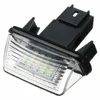 1pc 12V 18LED Car License Plate Light 12V 6500K Lamp For Peugeot 206 207 307 308 406 407 For Citroen C3 C4 C5 C6 ► Photo 1/5