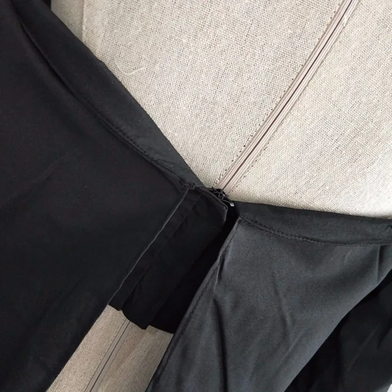  TWOTWINSTYLE Bandeau Bow Shirt For Women Backless Split Lantern Sleeve Short Blouse Autumn Female F