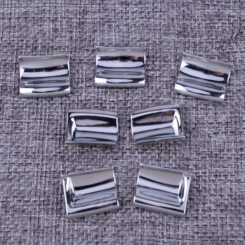 

DWCX 7pcs/set Car Interior Window Lift Switch Button Cover Trim Decorations Fit for Honda Civic 10th 2016-2017