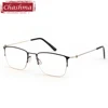 Titanium Alloy Eye Glasses Men Super Quality Light Frame Women Optical Eyeglasses Transparent Half Rim for Prescription Lenses ► Photo 1/6