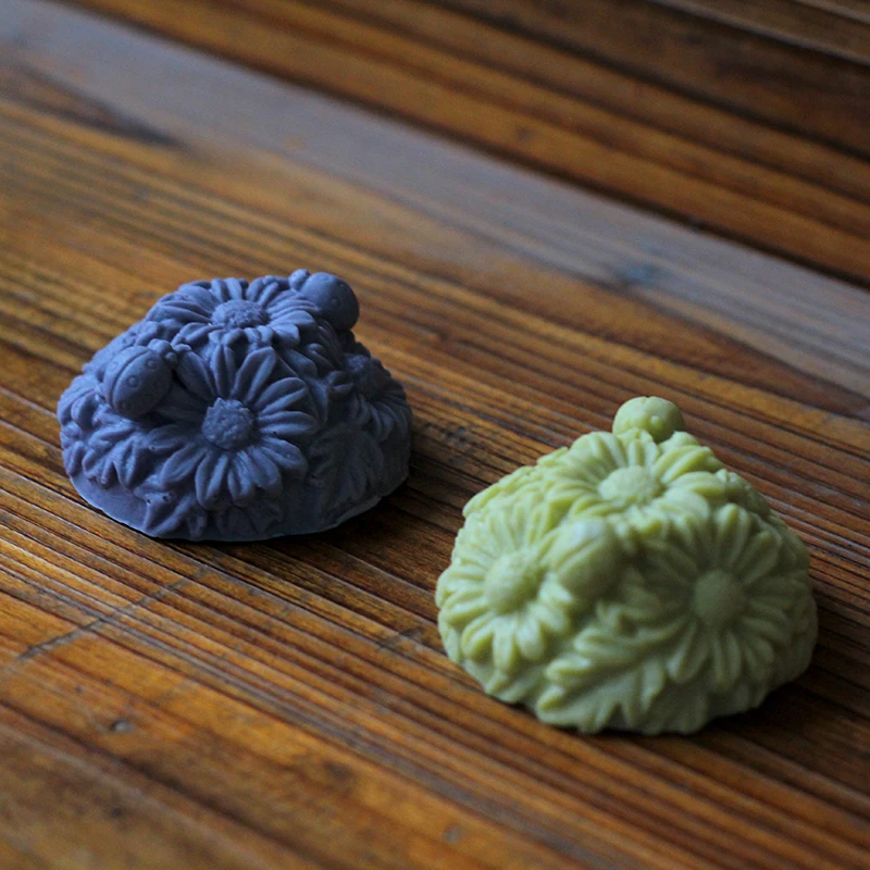 

Sun Flower Soap Silicone Mold Handmane Candle Making Molud Chocolate Decorating Tools