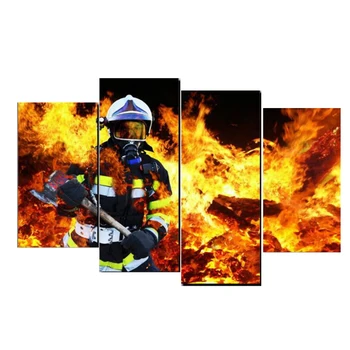 

Multi-pictures,Stickers,DIY Diamond Painting Cross Stitch Kits Full Diamond Embroidery 5D Square Mosaic Home Decor Fireman/Fire,