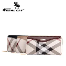 FERAL CAT Women Wallet Female Long Clutch Lady Walet Portomonee Rfid Luxury Brand Money Bag Magic Zipper Coin Purse FERAL CAT Women Wallet Female Long Clutch Lady Walet Portomonee Rfid Luxury Brand Money Bag Magic Zipper Coin Purse