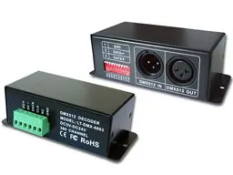 

LT-DMX-6803;DMX Decoder;support LPD6803,LPD1101,D705,UCS6909,UCS6912 IC