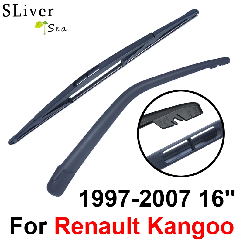 Задний стеклоочиститель и рычаг для Renault Kangoo 1997 2007 16 'Ɗ двери микроавтобуса