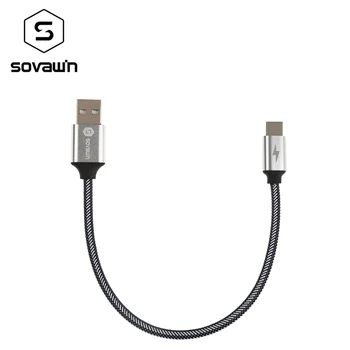

Sovawin Type C Fast Charging 3A USB 120 Copper Wire 30cm Short Data transmission Charge Converter for Macbook for Xiaomi