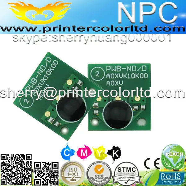 

chip for KonicaMinolta BIZHUB 364E for Olivetti D Colour MF 282Plus for Konica  C 554 new laser reset chip free shipping