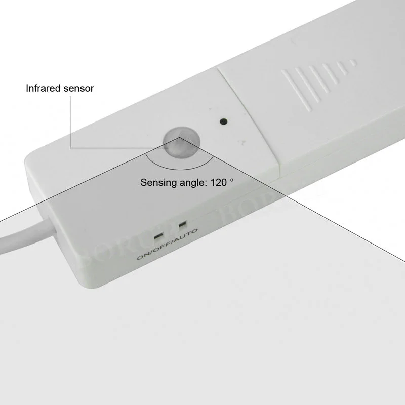 BORUiT светодиодный светильник с датчиком движения, светильник для шкафа, кухни, спальни, шкаф, светильник, ночная лампа, ТВ ПОДСВЕТКА, полоса